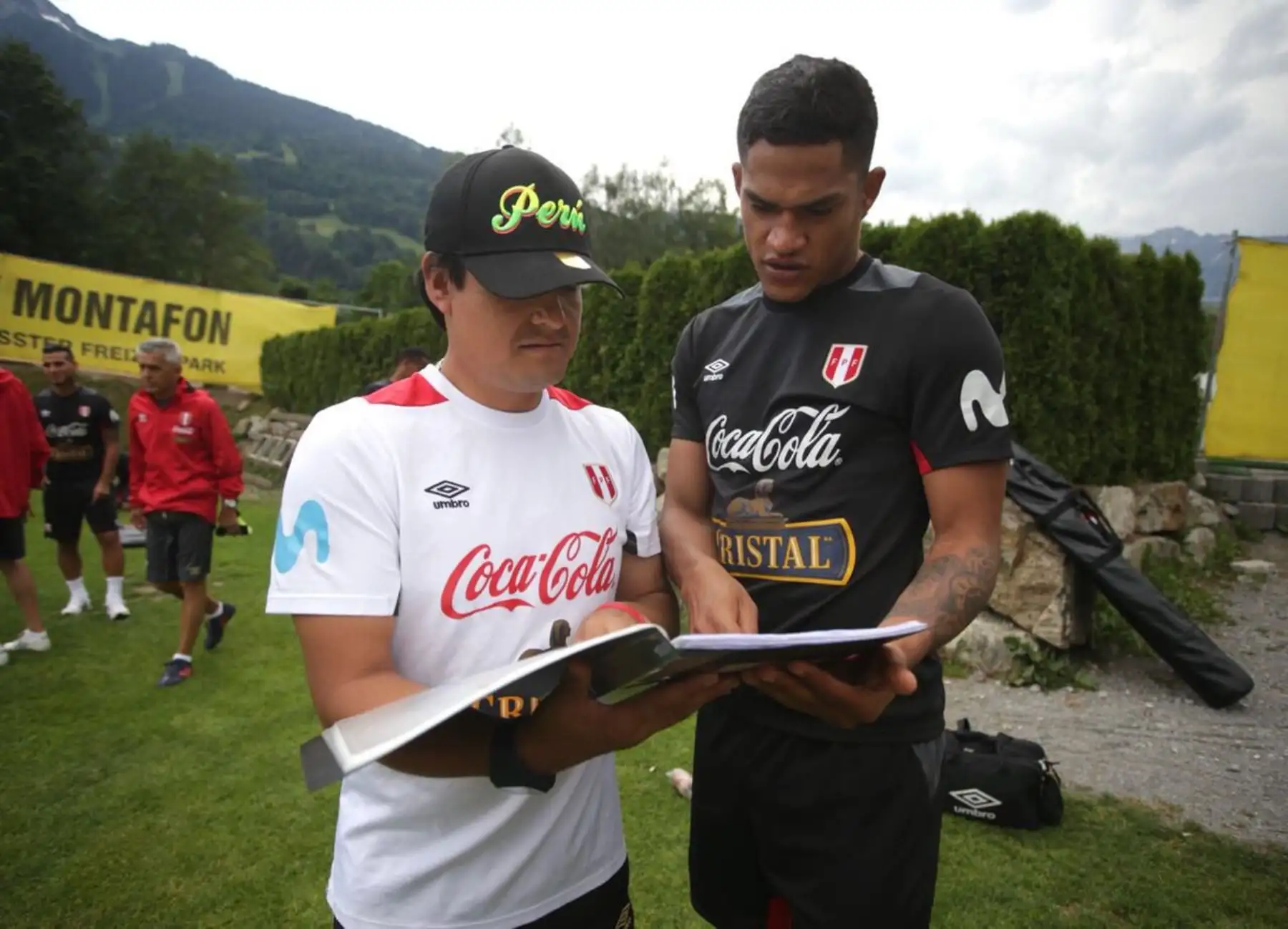 La selección peruana hoy sus entrenamientos en Austria tras derrotar el domingo a Arabia Saudi por 3 a 0 en el marco de su preparación al Mundial Rusia 2018.Foto: ANDINA/FPF