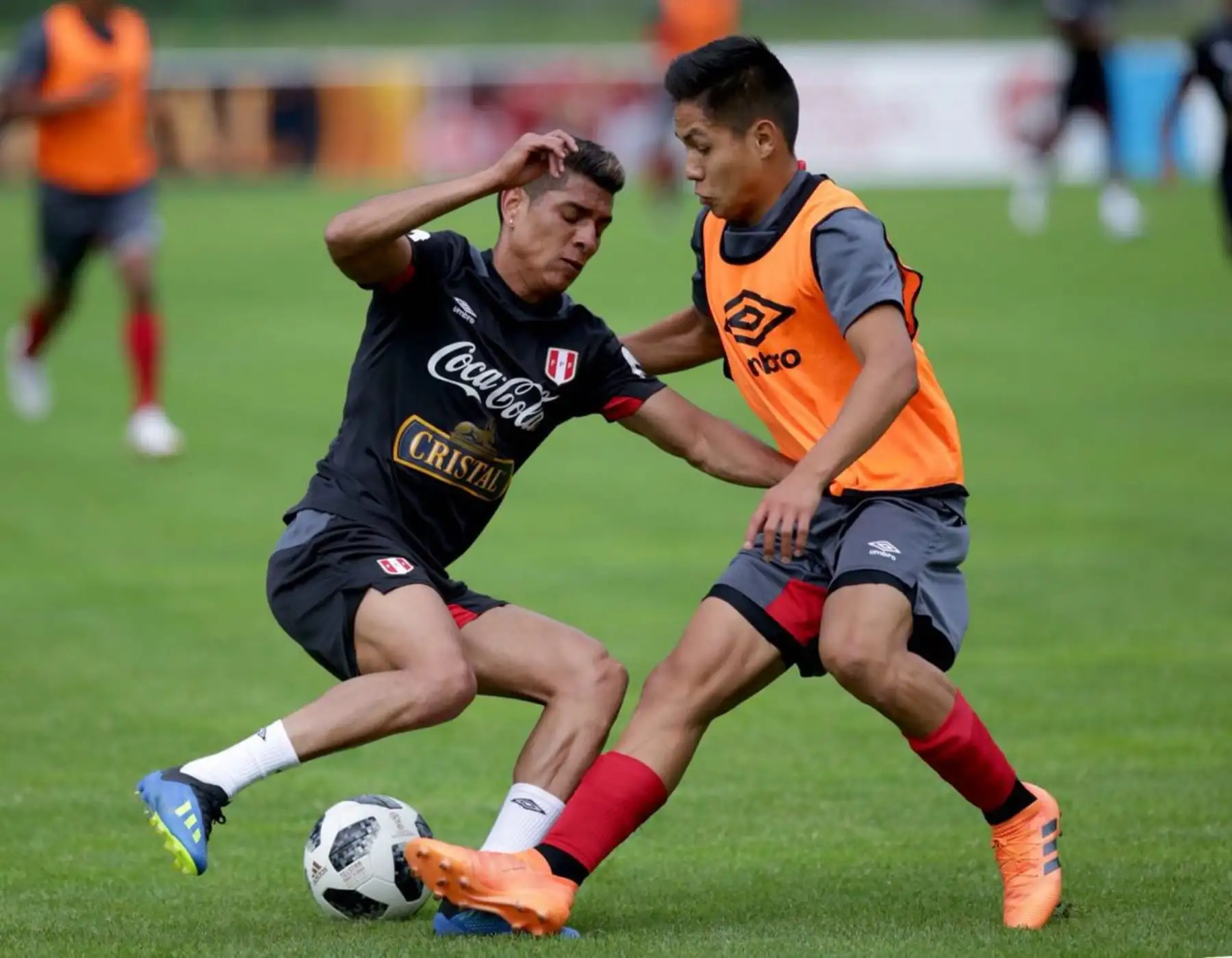 La selección peruana hoy sus entrenamientos en Austria tras derrotar el domingo a Arabia Saudi por 3 a 0 en el marco de su preparación al Mundial Rusia 2018.Foto: ANDINA/FPF