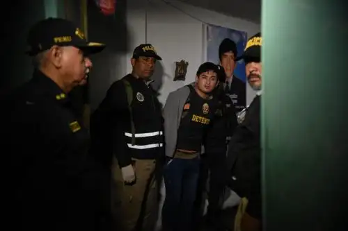 Policía Nacional desarticula organización criminal dedicada a la extorsión que operaba en La Libertad. ANDINA/Difusión