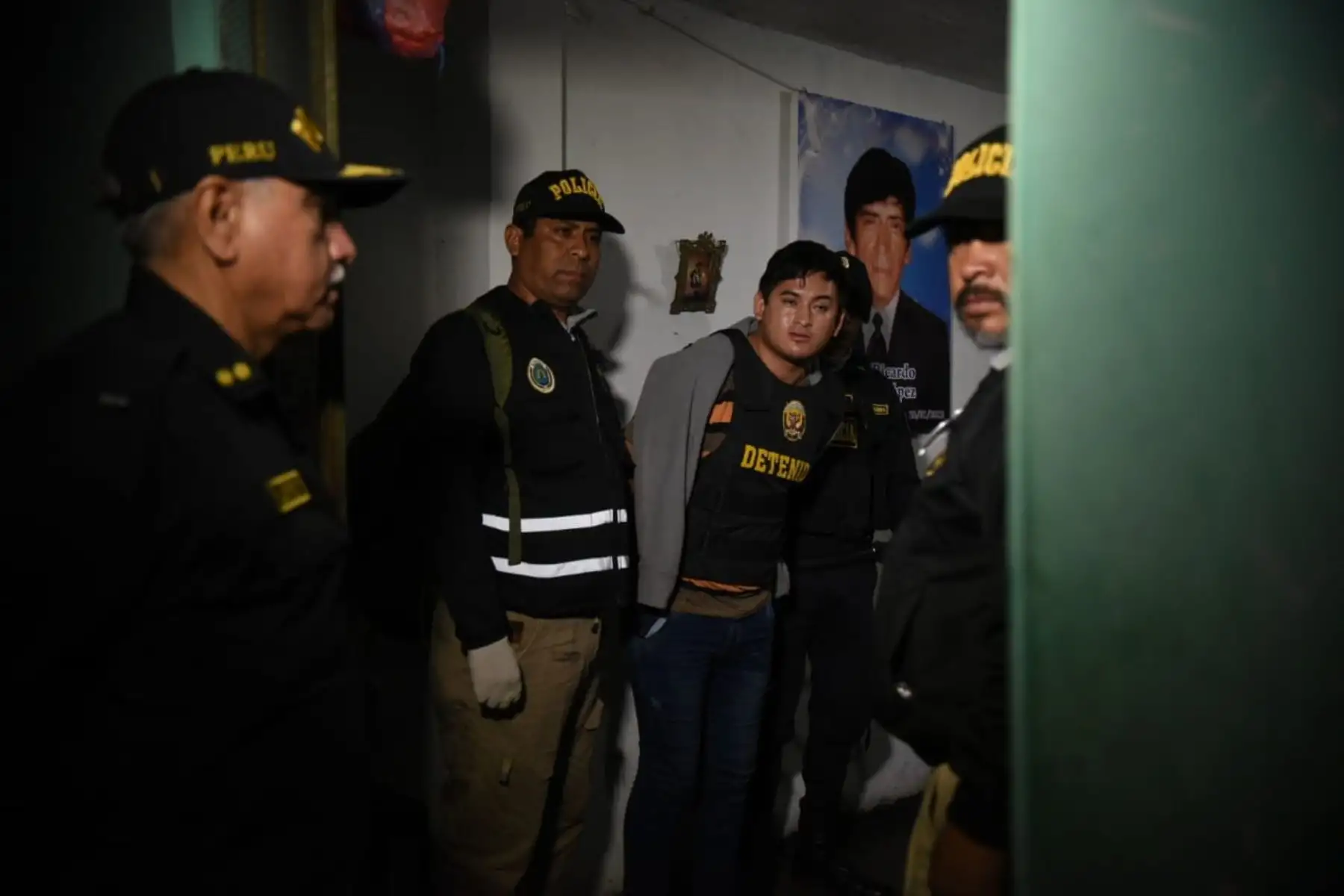Policía Nacional desarticula organización criminal dedicada a la extorsión que operaba en La Libertad. ANDINA/Difusión