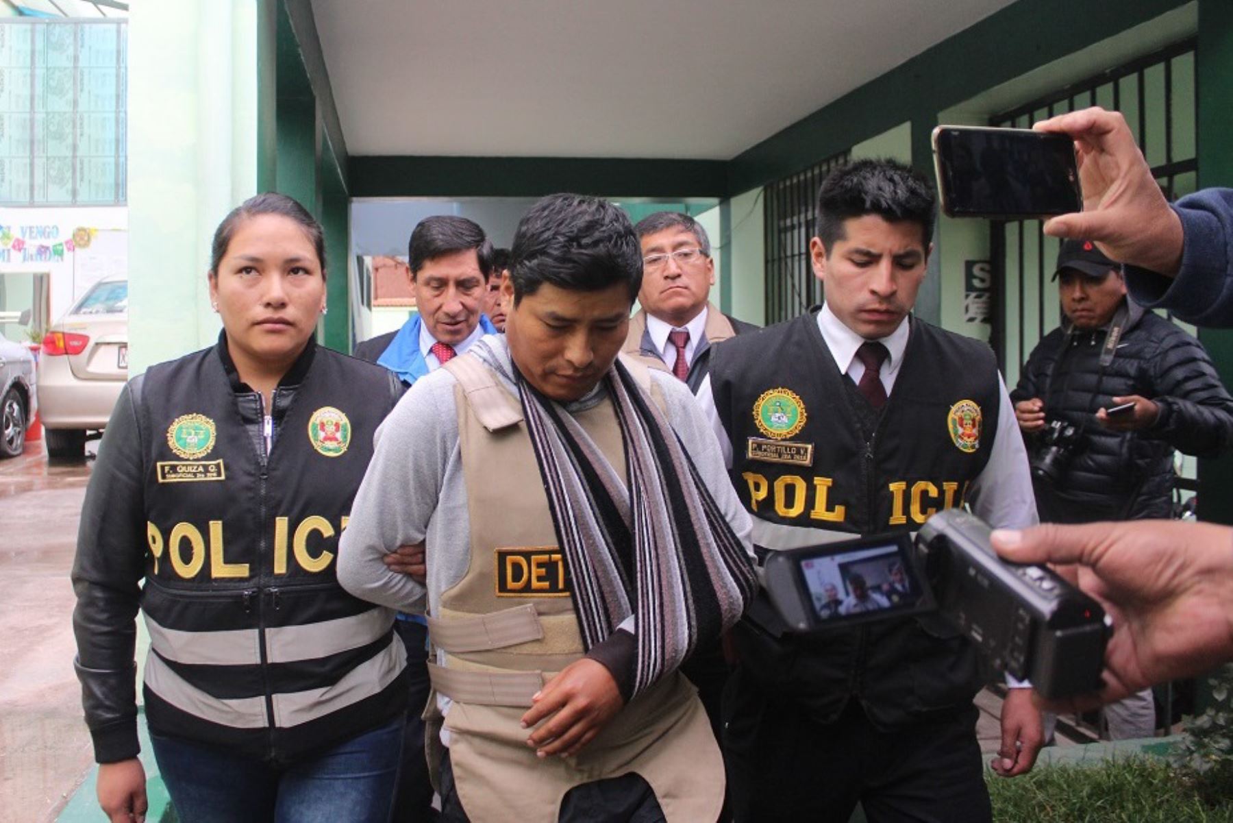Corte Superior de Cusco ordena 9 meses de prisión preventiva para Rudy Lee Deza, presunto feminicida en Cusco. ANDINA/Percy Hurtado Santillán