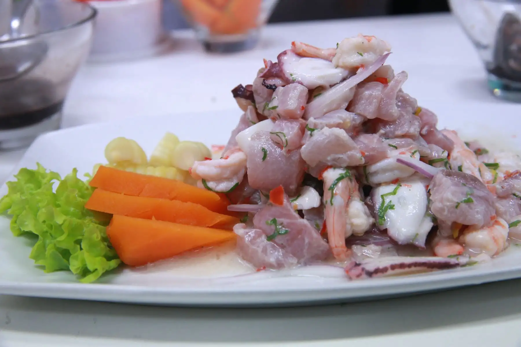 Lanzamiento del X Festival Gastronómico por el Día del Ceviche a realizarse del 27 de junio al 1 de julio. .Foto: ANDINA/Norman Córdova