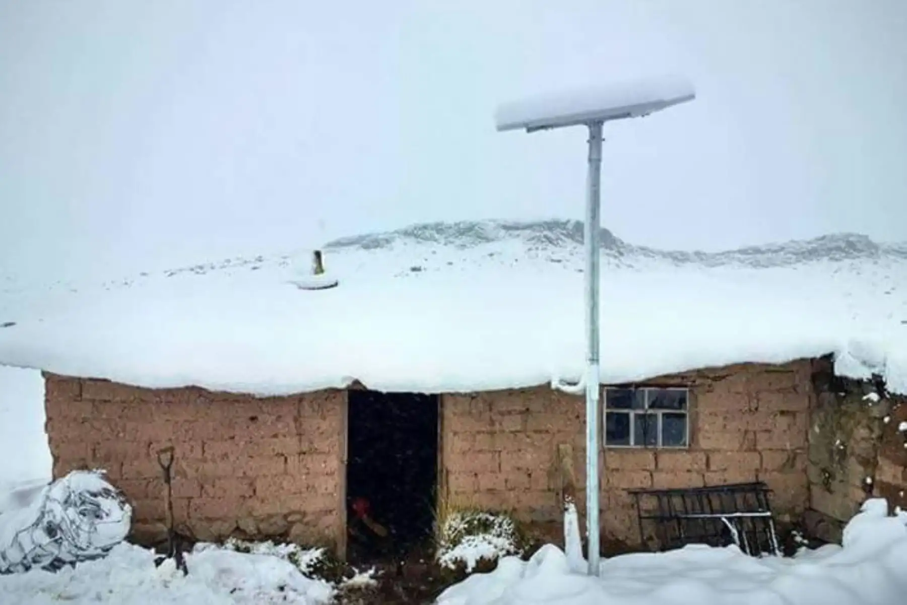 Las nevadas alcanzarán hasta 10 centímetros de altura en la sierra sur. ANDINA/Difusión