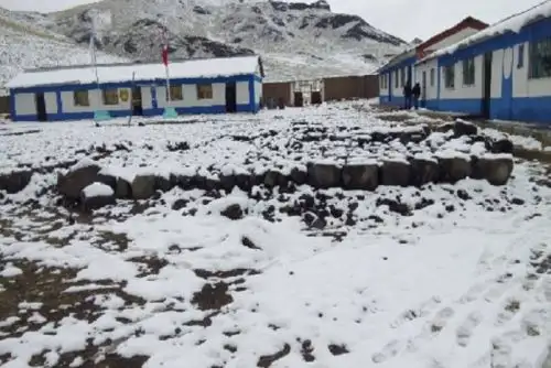 Las fuertes nevadas se extenderán hasta el 9 de junio, informó el SenamhiANDINA/Difusión