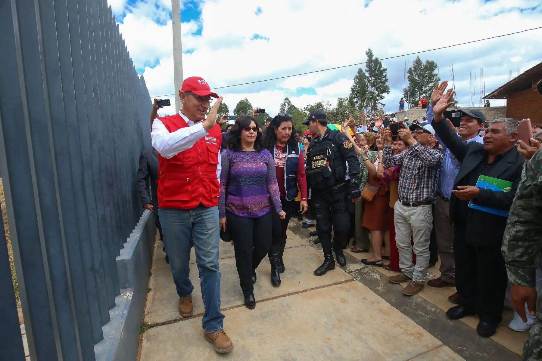 Presidente Vizcarra supervisa entrega de obras del hospital de Cajabamba. Foto: ANDINA/Prensa Presidencia.