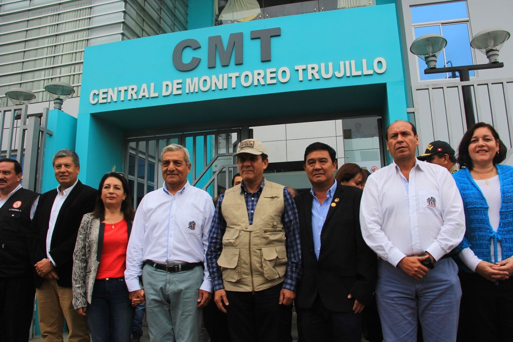 Central de emergencia 105 de la Policía Nacional en Trujillo operará en central de monitoreo de municipio provincial. ANDINA/Luis Puell
