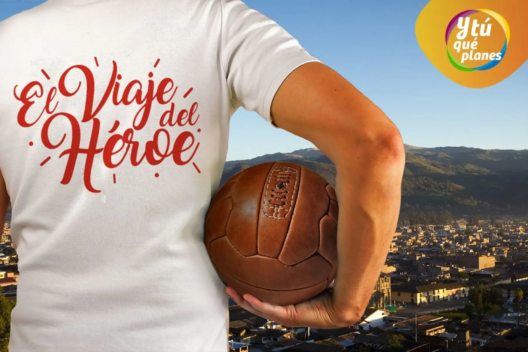 Futbolistas peruanos participan de campaña "El viaje del héroe de Promperú y graban vídeo para incentivar el turismo interno. ANDINA/Difusión