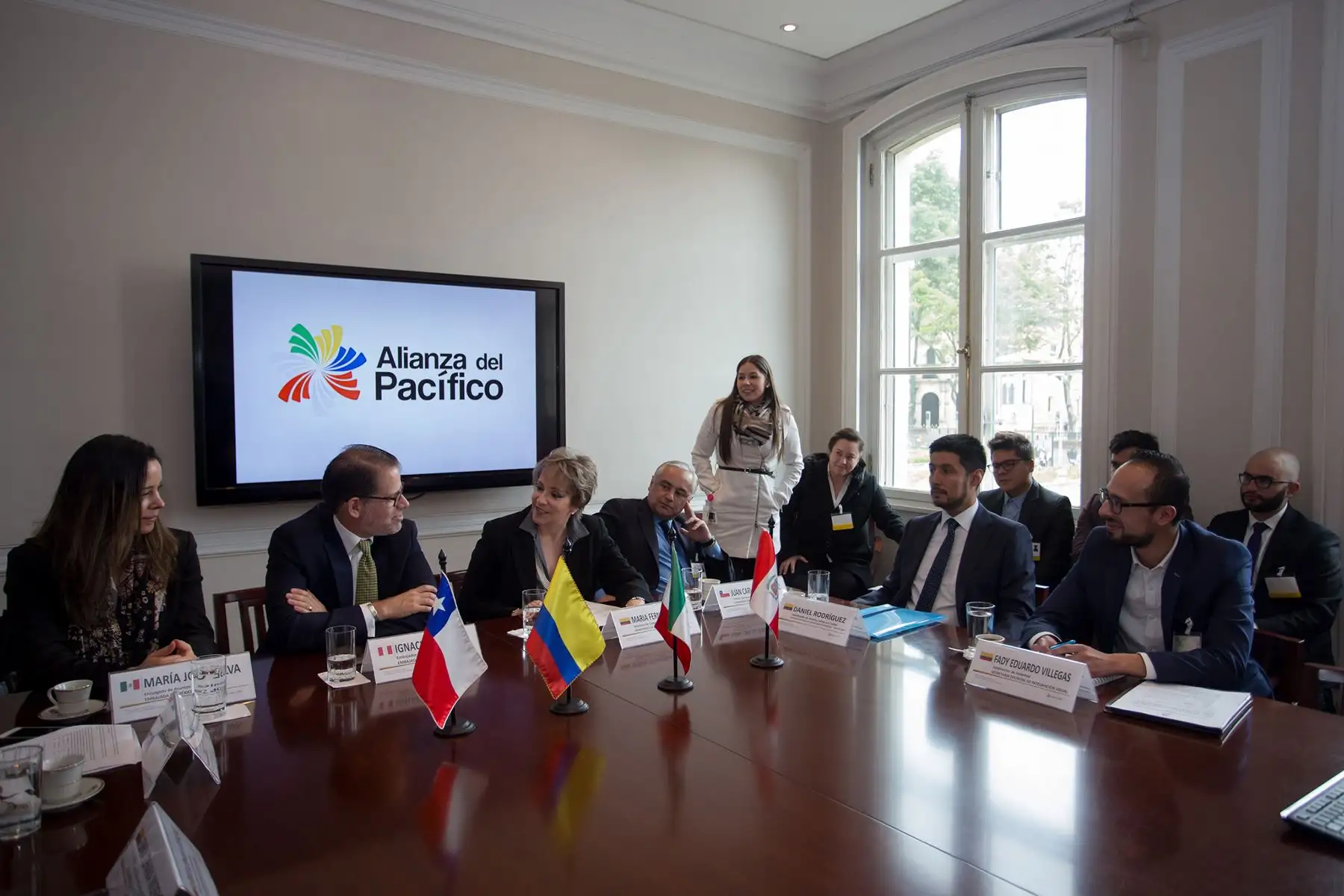 Colombia - 2018 / Bienvenida a voluntarios de la Alianza del Pacífico. Foto: Alianza del Pacífico.