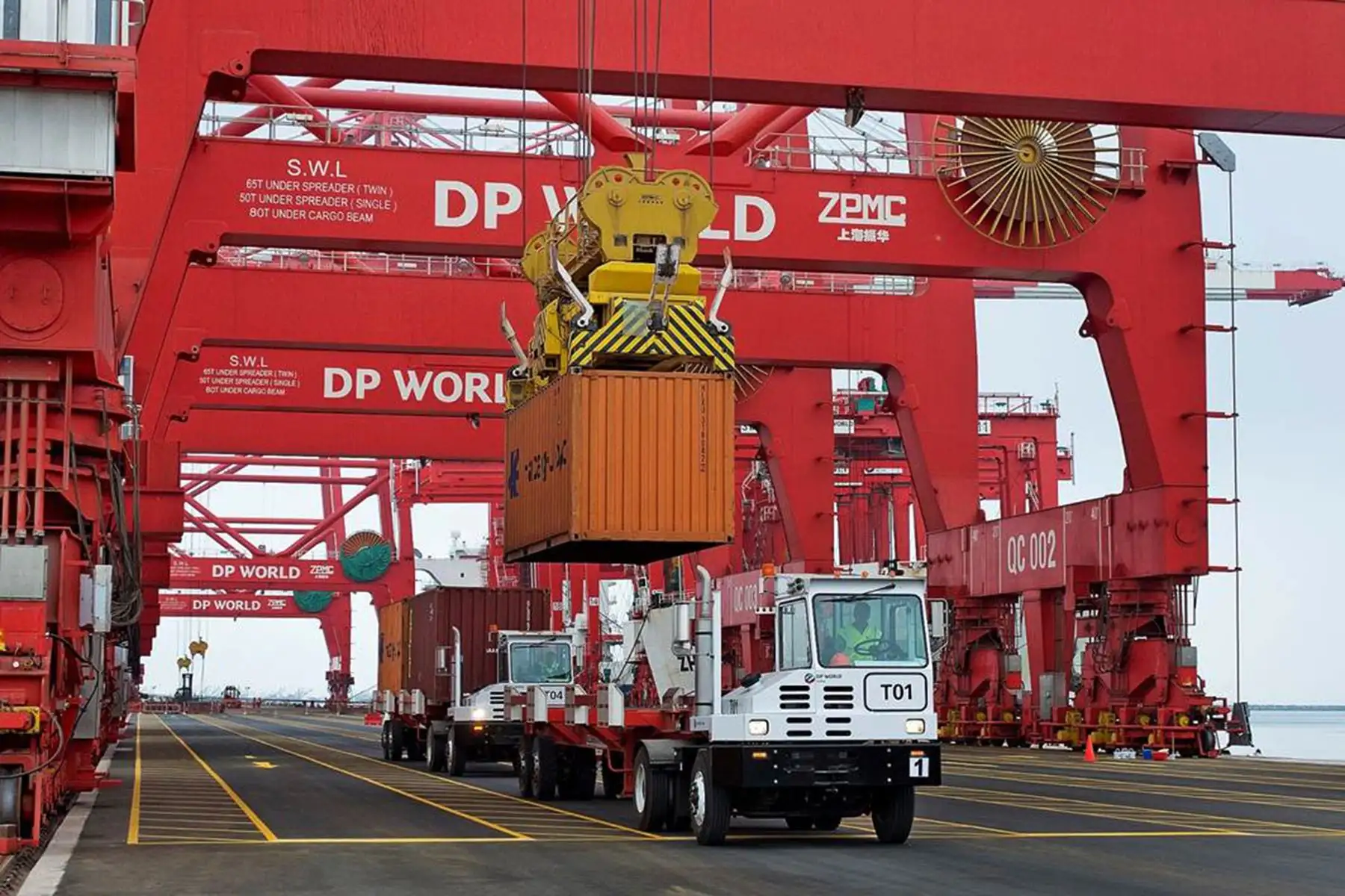 Movimiento de contenedores en el puerto del Callao. Foto: ANDINA/difusión.