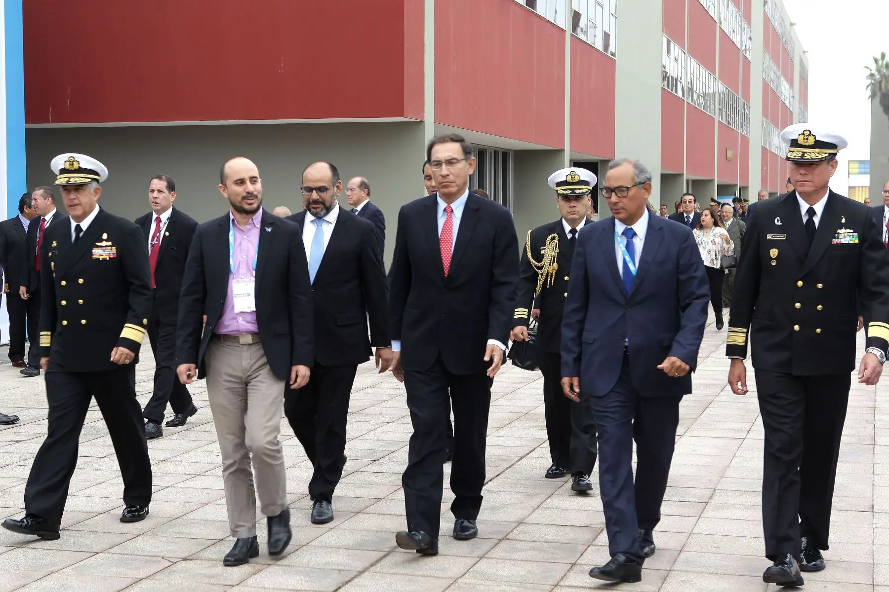Presidente de la Republica Ing: Martin Vizcarra inaugura,"Cade Universitario  2018".Foto:ANDINA/Héctor Vinces.