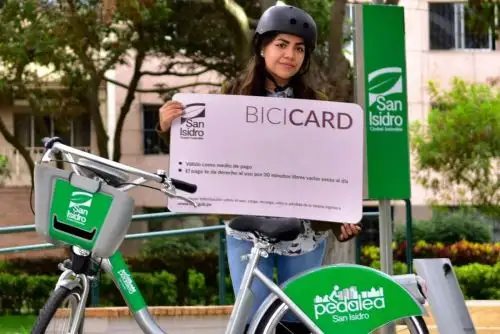 San Isidro lanzará en octubre un sistema público de bicicletas. Foto: ANDINA/Difusión.