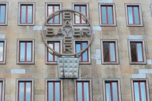 Sede de Bayer en Leverkusen, Alemania Foto: AFP