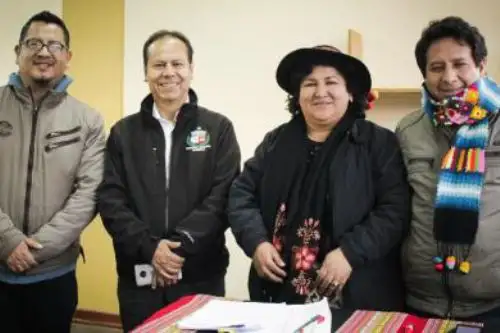 El gobernador regional de Apurímac, Wilber Venegas, es uno de los 123 servidores públicos de Apurímac que fueron certificados en competencias bilingües. Foto: ANDINA/Difusión