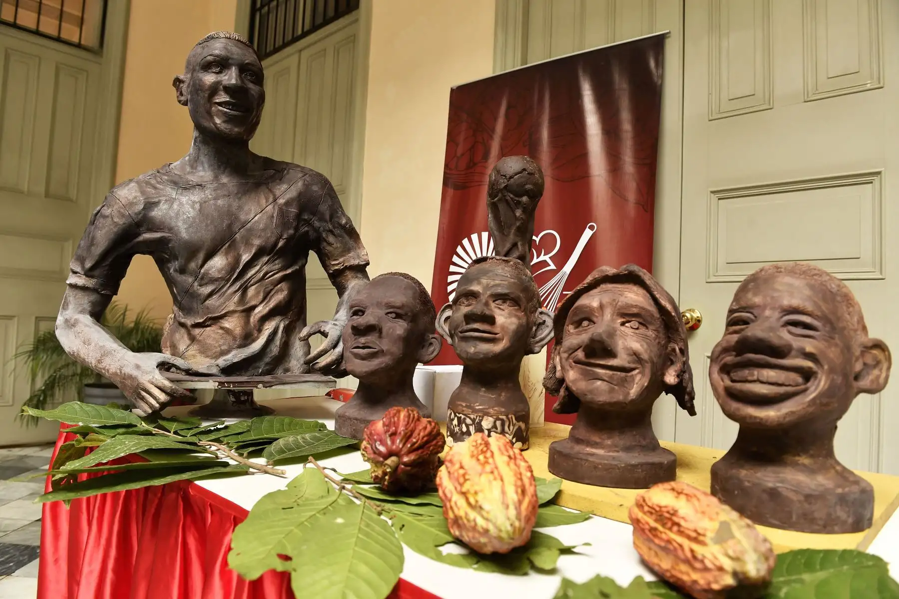Lanzamiento oficial de la “IX edición del Salón del Cacao y Chocolate” que se realizará, del 19 al 22 de julio próximo, en el Centro de Convenciones de Lima.. Foto: ANDINA/Cancillería