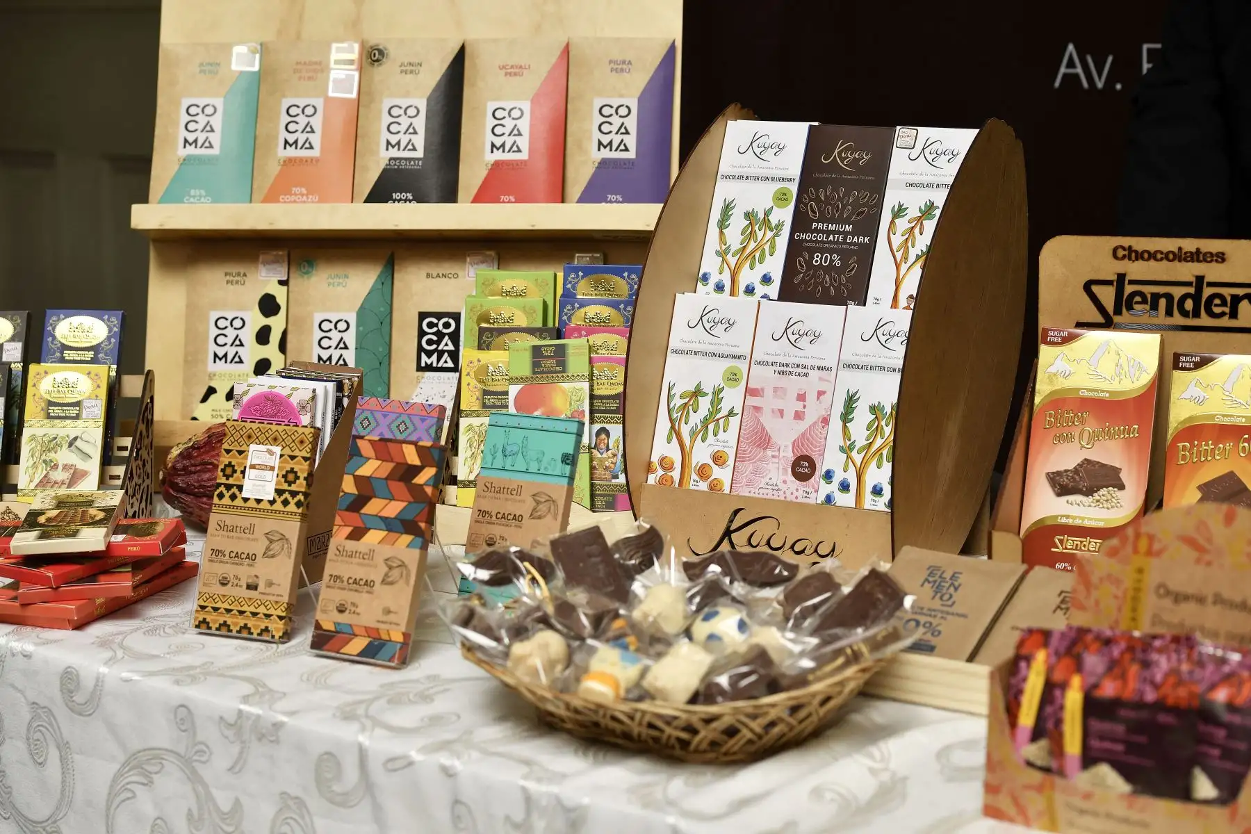 Lanzamiento oficial de la “IX edición del Salón del Cacao y Chocolate” que se realizará, del 19 al 22 de julio próximo, en el Centro de Convenciones de Lima.. Foto: ANDINA/Cancillería