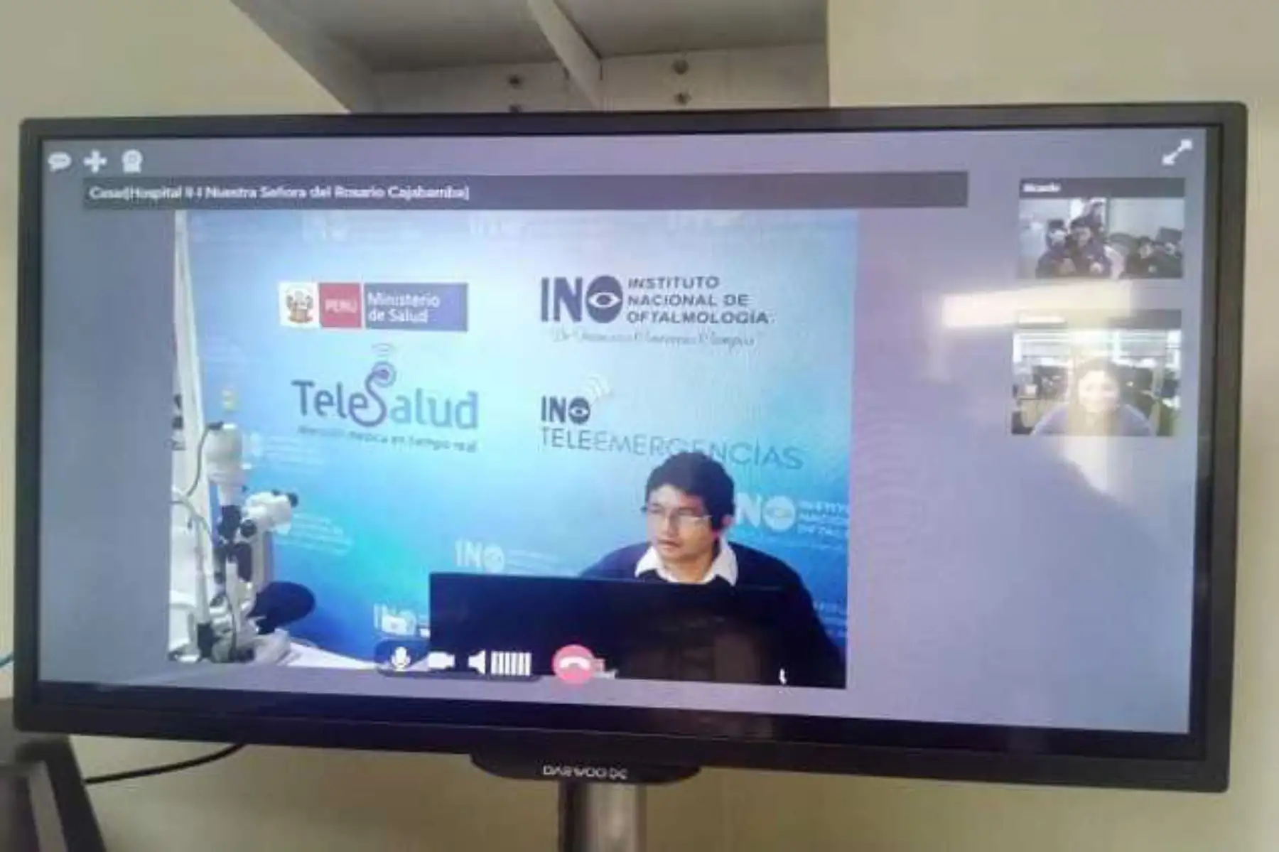 Con una exitosa demostración de los beneficios del servicio de teleconsulta oftalmológica, el nuevo Hospital “Nuestra Señora del Rosario” de Cajabamba, en la región Cajamarca, se integró a la Red Nacional de Telesalud del Ministerio de Salud (Minsa) para brindar servicios especializados de calidad a una población de más 74,000 personas.