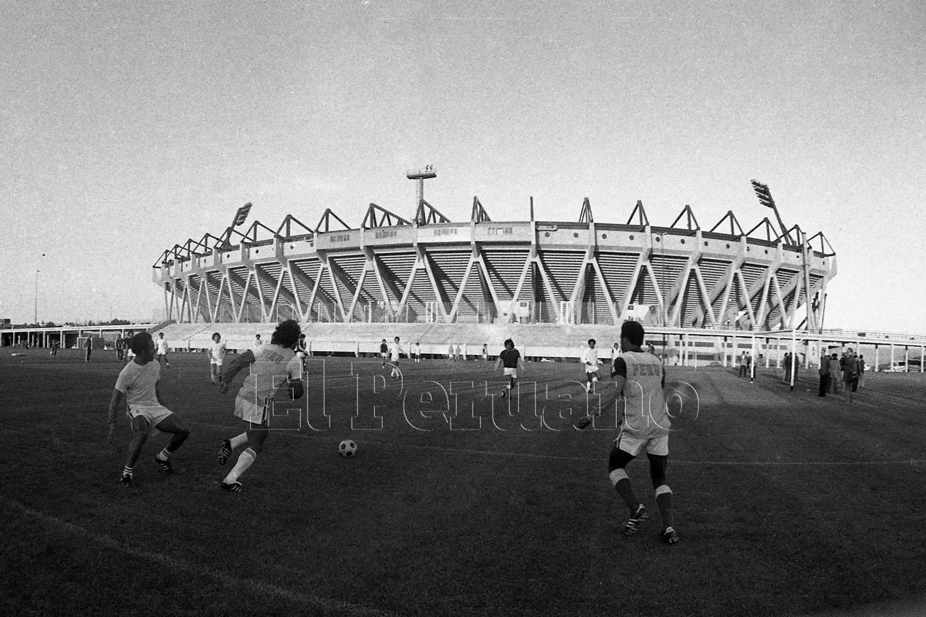 Córdoba, Argentina - 1 junio 1978  / Entrenamientos de la selección peruana de fútbol previo a su debut ante Escocia en Argentina 78.
Foto:Archivo Histórico El Peruano