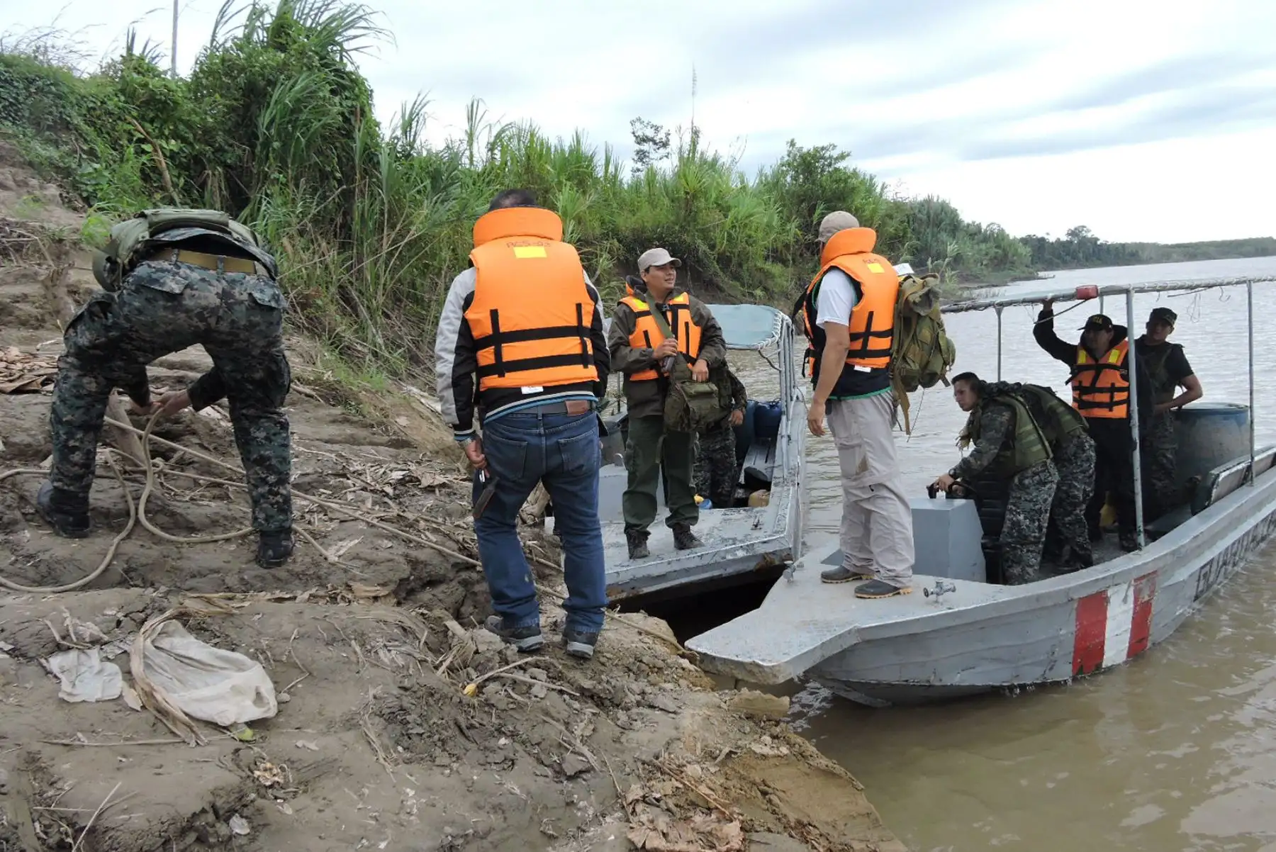 Operativos conjuntos influyen en la disminución de la tala ilegal en la Reserva Comunal El Sira. ANDINA/Difusión
