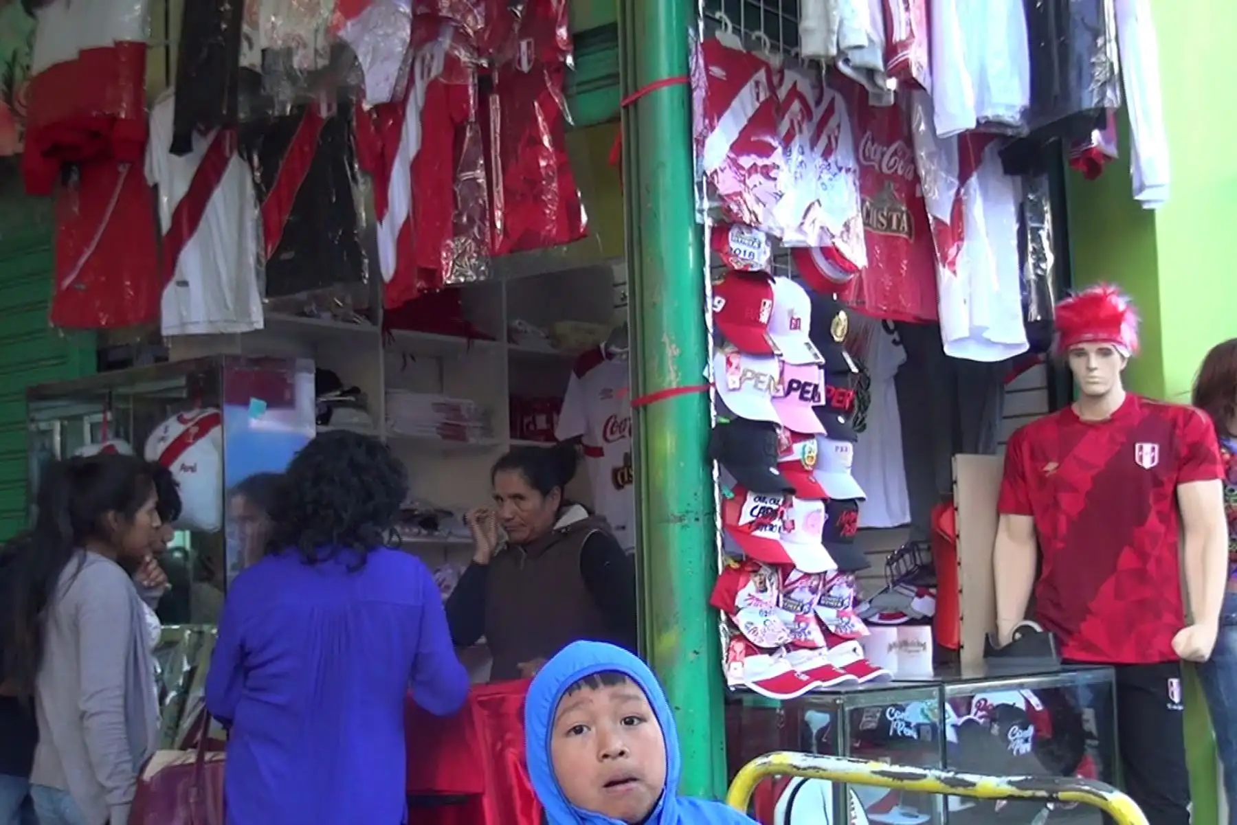 Mundial Rusia 2018 dinamiza la actividad económica en la ciudad de Huancayo. ANDINA/Pedro Tinoco