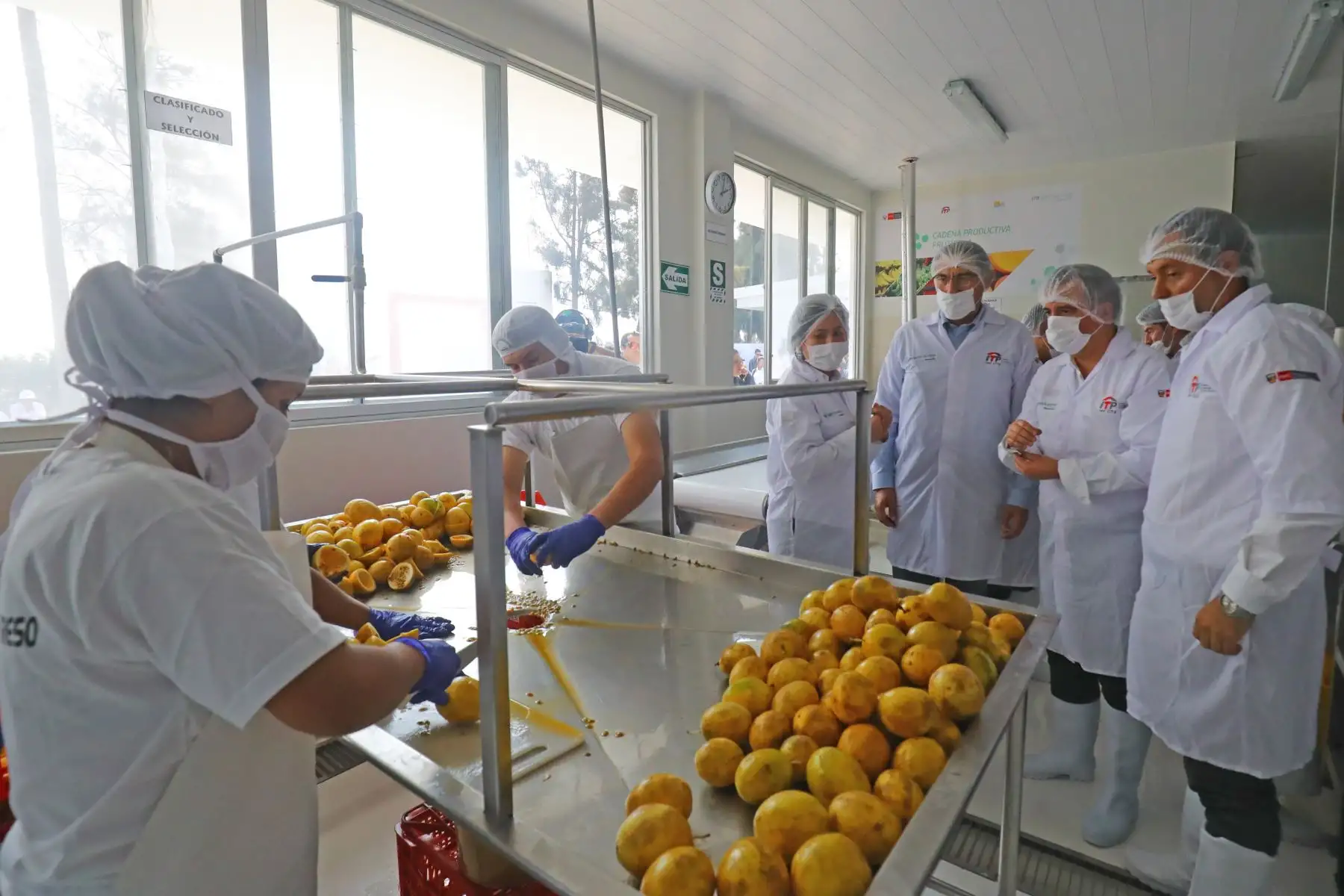 Presidente  de la República Martín Vizcarra, realiza visita de trabajo al CITE Agroindustrial Chavimochic en Trujillo (La Libertad).Foto: ANDINA/Prensa Presidencia