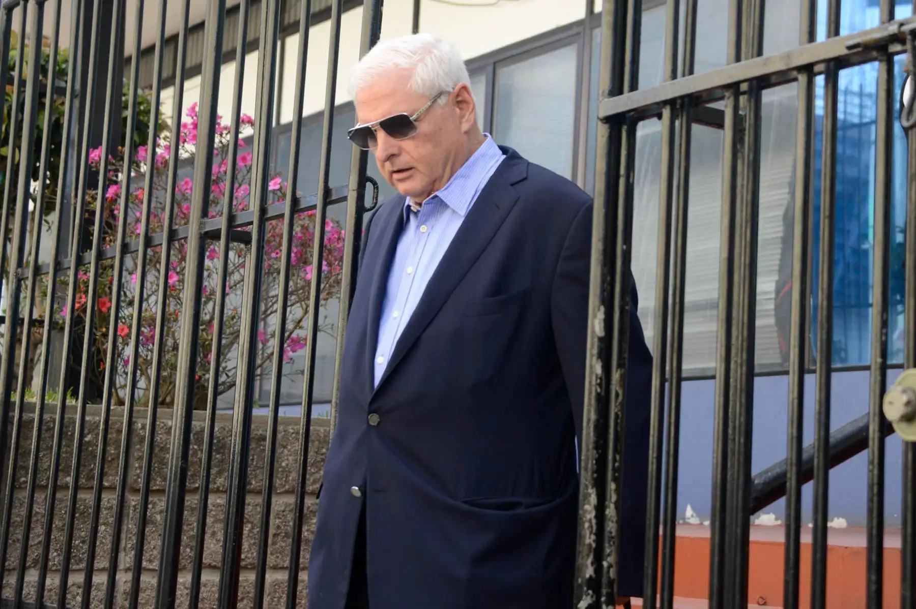 Ex presidente panameño Ricardo Martinelli Foto: AFP