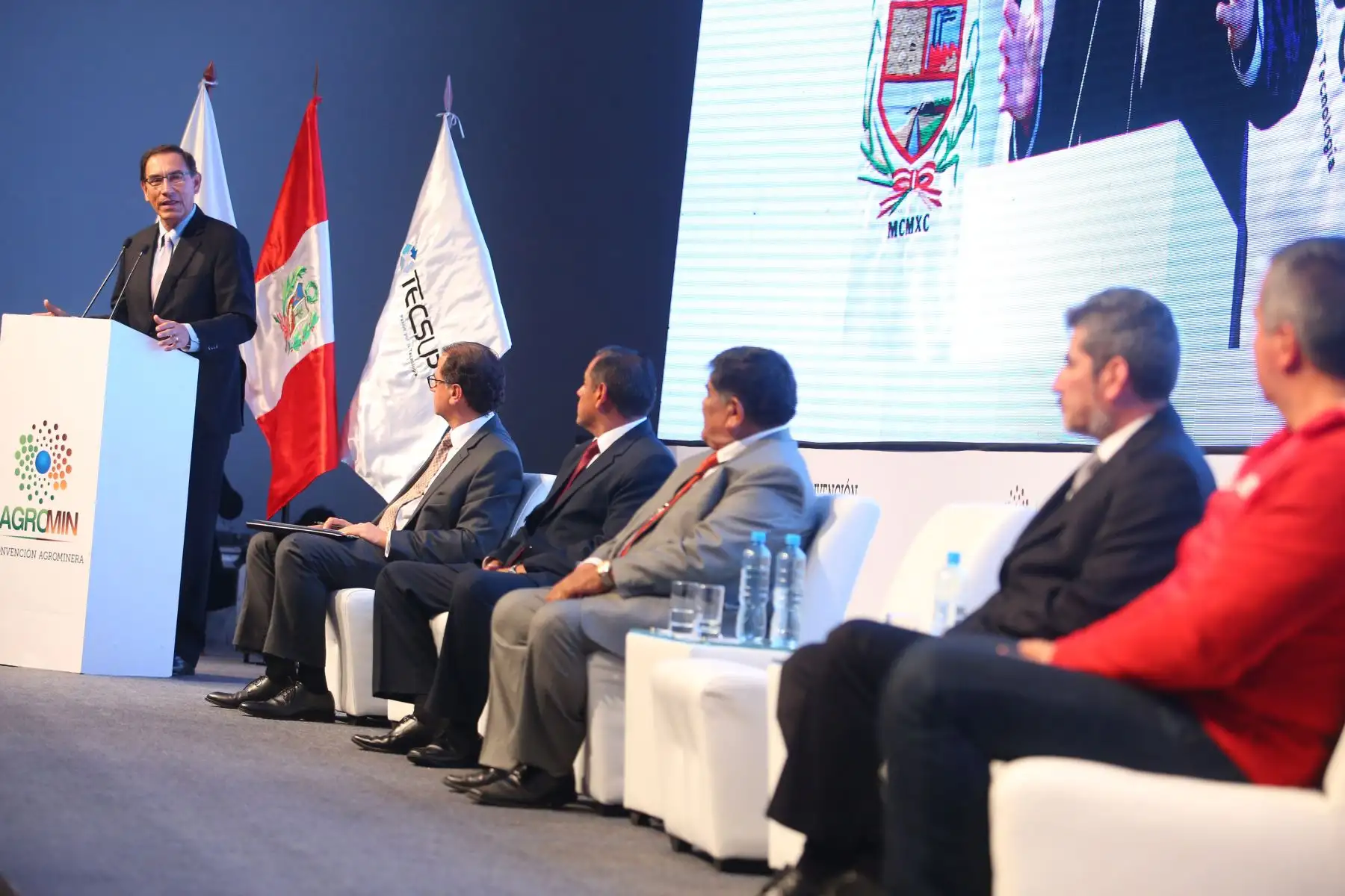 Presidente  Martin Vizcarra clausuró La Convención Agrominera – AGROMIN en Trujillo.Foto:ANDINA/Prensa Presidencia