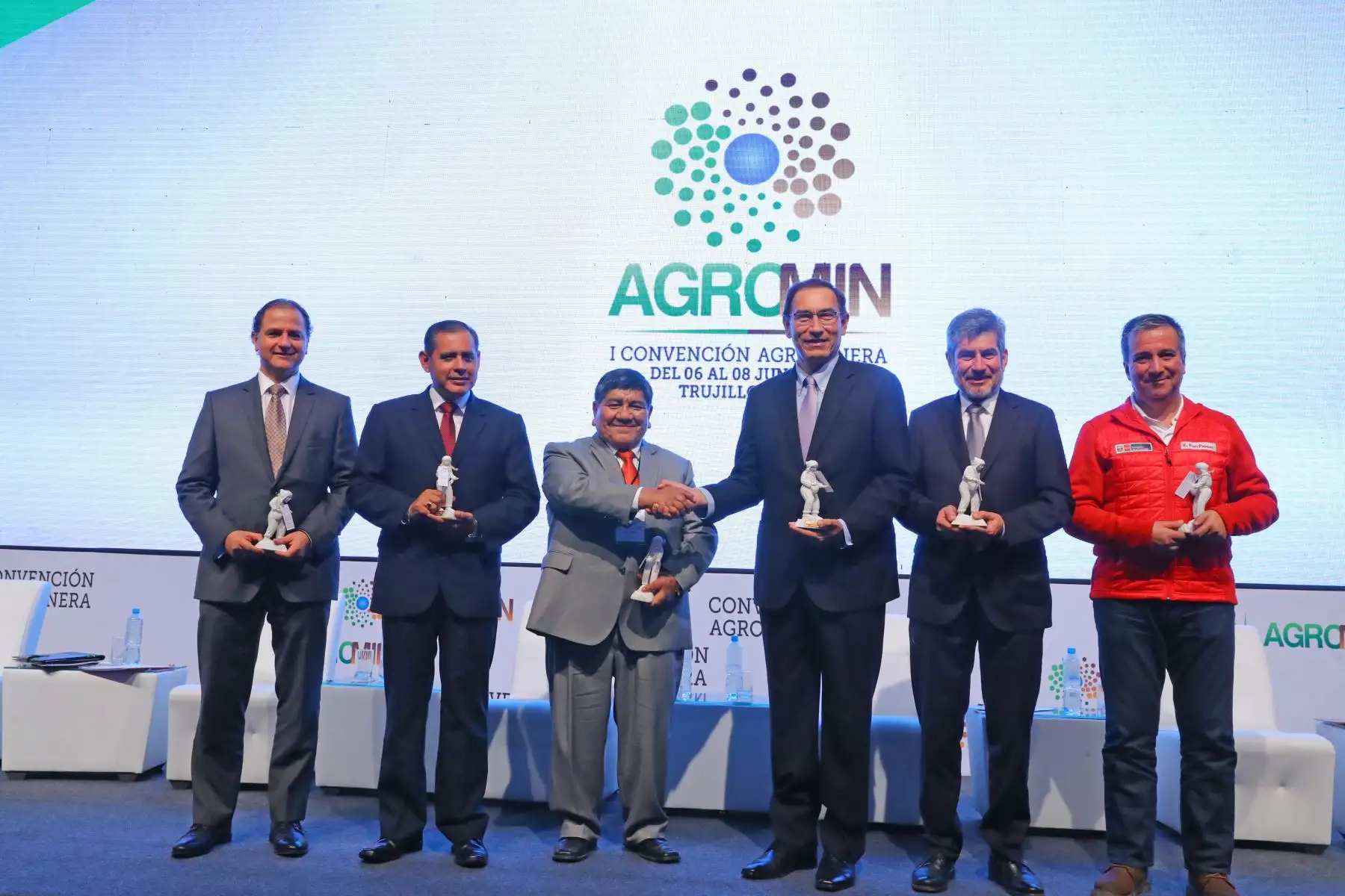 Presidente  Martin Vizcarra clausuró La Convención Agrominera – AGROMIN en Trujillo.Foto:ANDINA/Prensa Presidencia