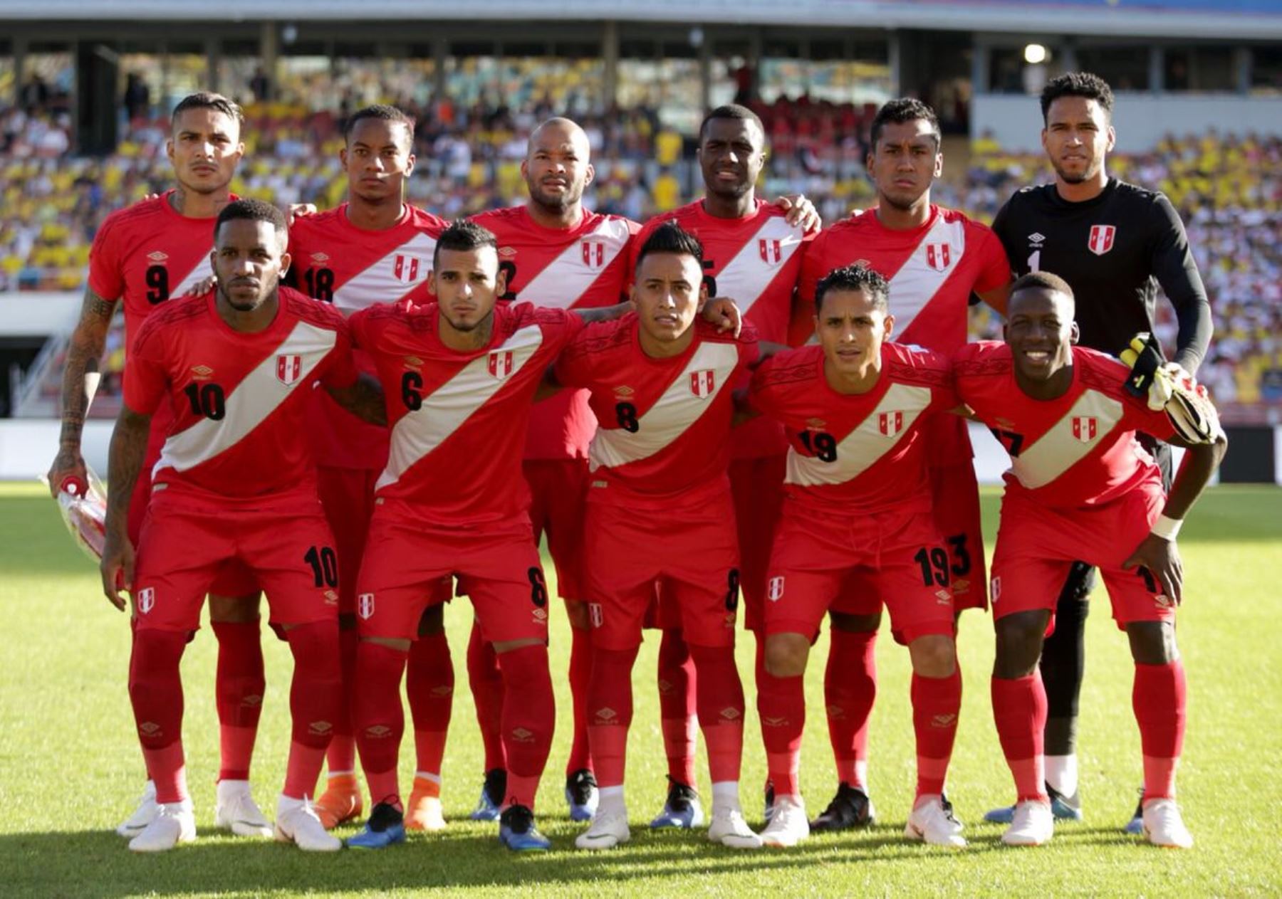 Selección peruana enfrenta a Suecia.