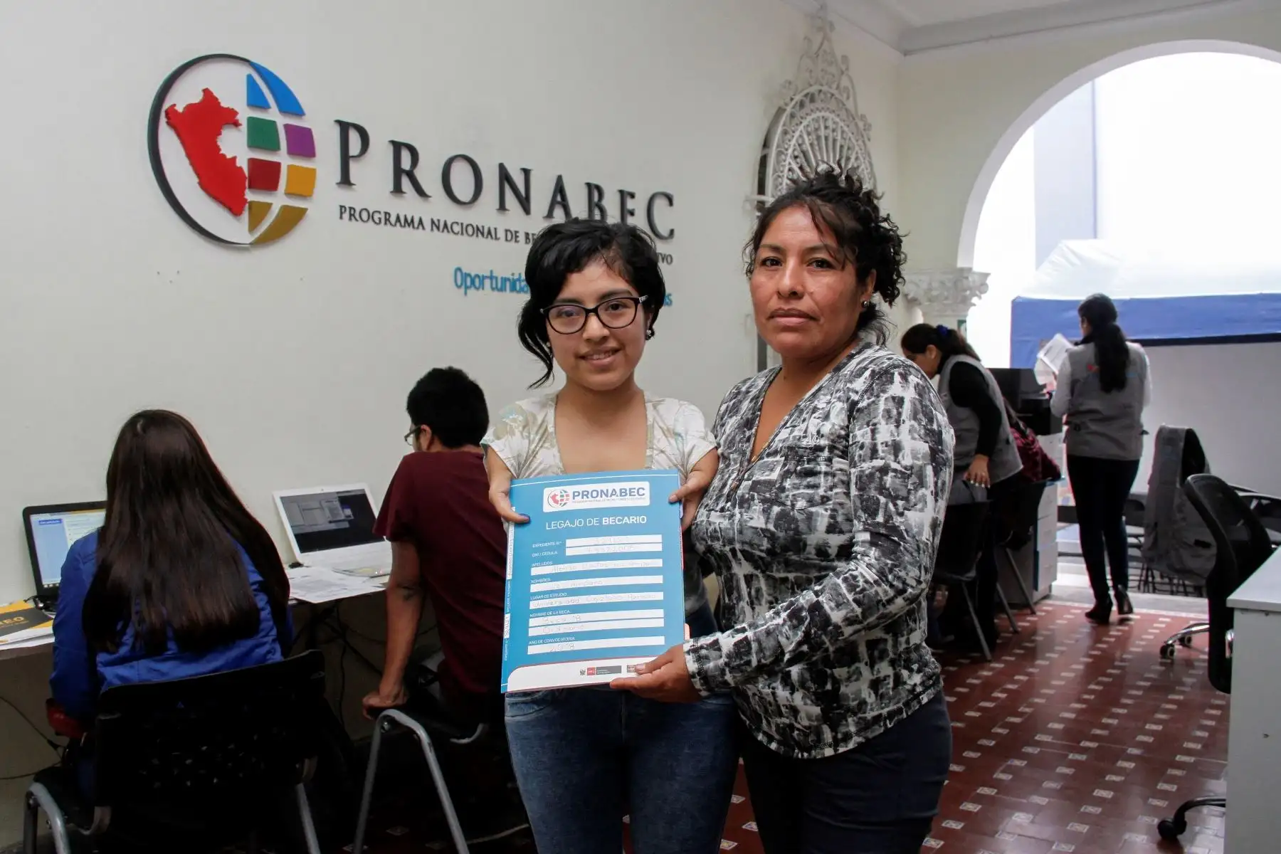 Joven con discapacidad gana beca para estudiar psicología en la Cayetano Heredia. Foto: ANDINA/Difusión.