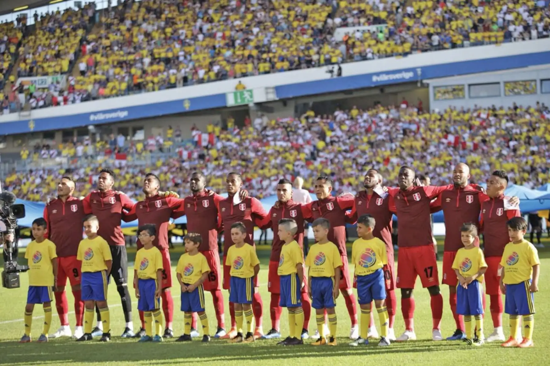Perú empata con Suecia 0-0 en Gotemburgo. Foto: ANDINA/FPF