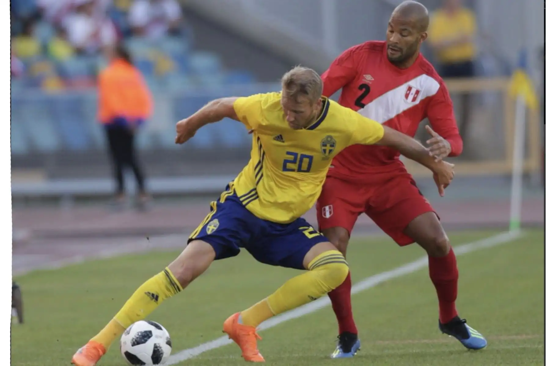 Perú empata con Suecia 0-0 en Gotemburgo. Foto: ANDINA/FPF