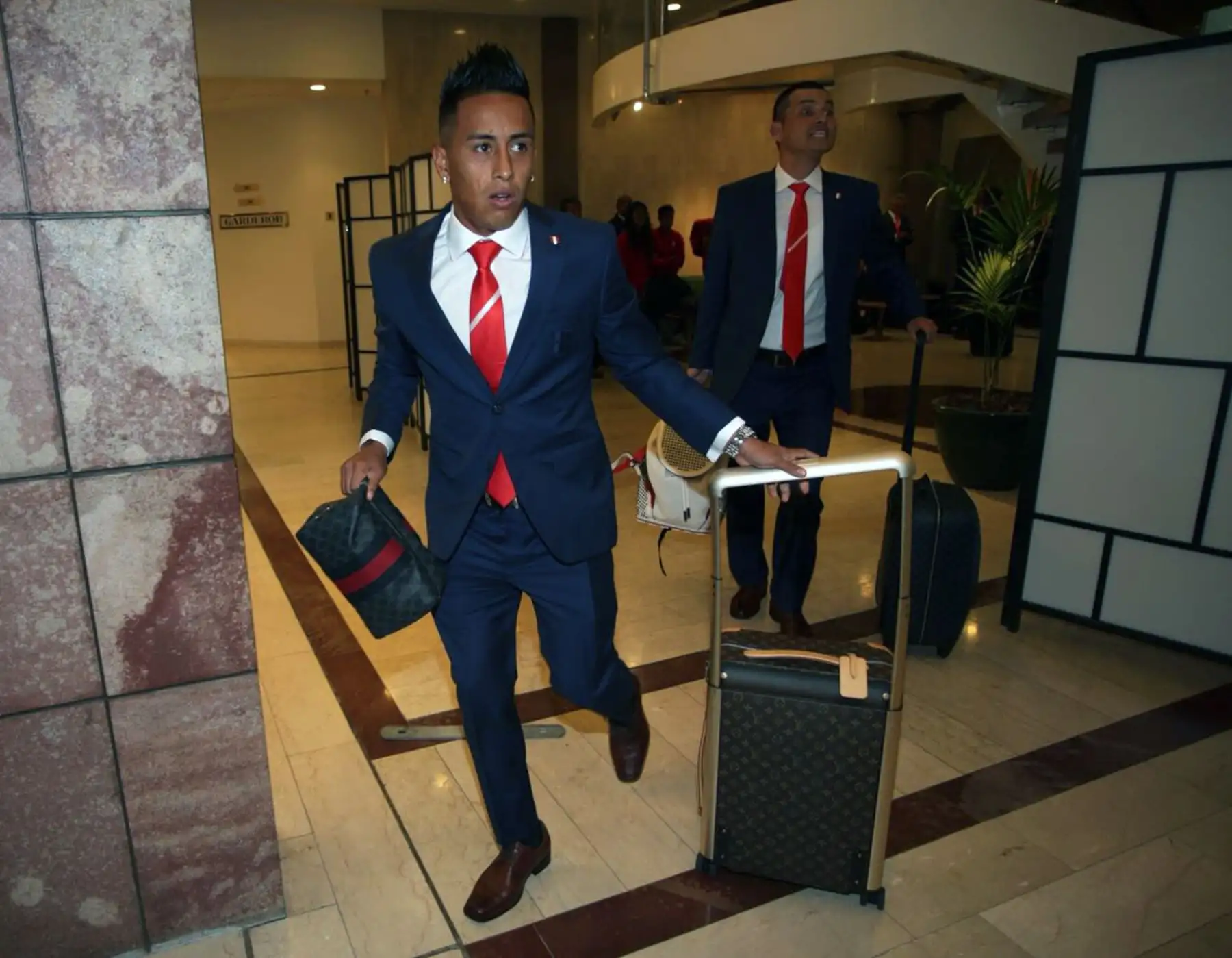 Jugadores de la selección peruana partieron de Gotemburgo-Suecia rumbo a Rusia.Foto:Andina/FPF