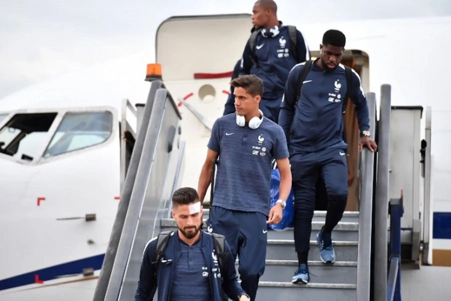 Francia llega a Moscú tras empatar 1-1  con Estados Unidos
