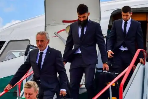 Australia aterrizó en el aeropuerto de Kazán