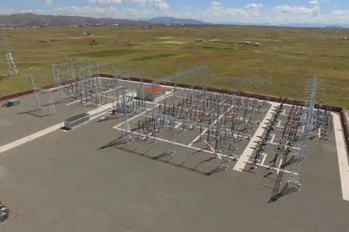 Ponen en servicio la línea eléctrica Azángaro-Juliaca-Puno, en Puno.