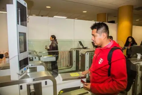 Puertas Electrónicas en el Aeropuerto Internacional Jorge Chávez. Foto: Andina(/Difusión