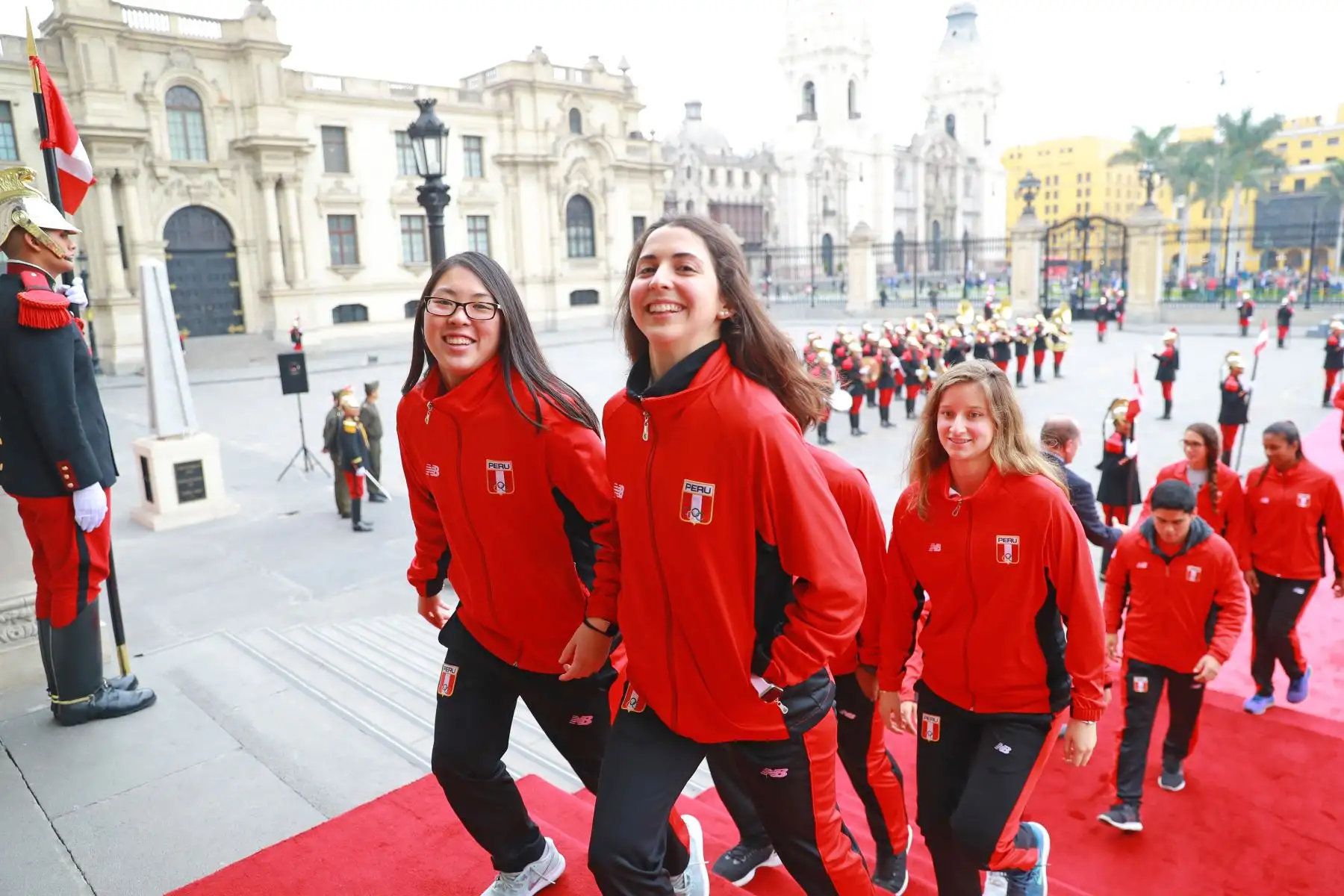 Jefe de Estado Martín Vizcarra, preside ceremonia de reconocimiento a los medallistas de los XI Juegos Suramericanos Cocha 2018 en Palacio de Gobierno. Foto: ANDINA/Prensa Presidencia