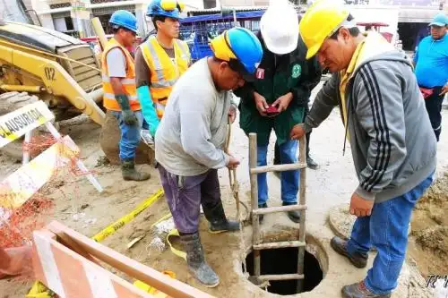 Solucionan colapso de desagües de mercado Moshoqueque, en Chiclayo. ANDINA/Difusión
