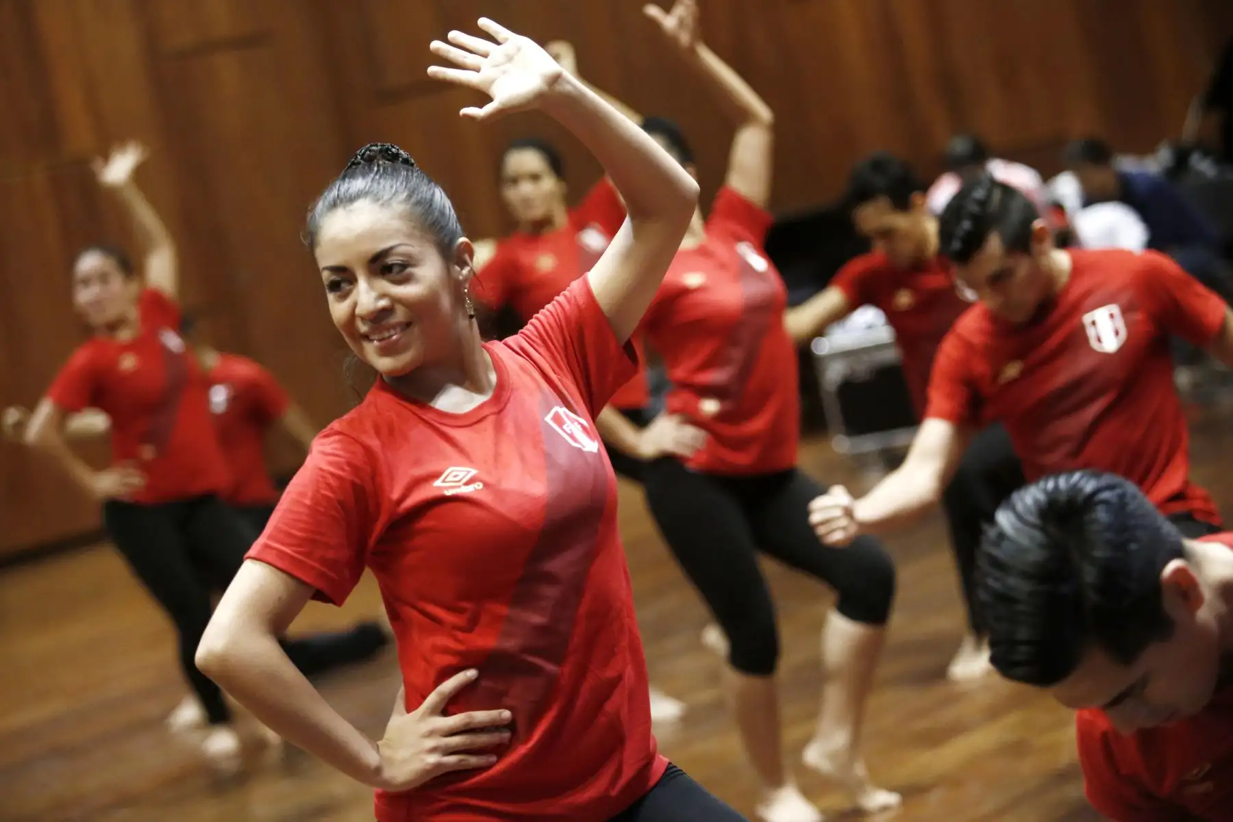 Nuestros bailarines prometen dar lo mejor de su esfuerzo para mostrar al mundo nuestro arte durante el Mundial de Rusia 2018.  Foto: ANDINA/Melina Mejía