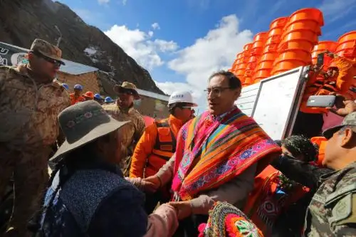 Presidente Vizcarra encabeza en Puno lanzamiento de Plan ante Heladas y Friaje. ANDINA/Prensa Presidencia