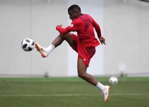 La selección peruana se pone a punto para el debut del sábado 16. Jefferson Farfán se exige.