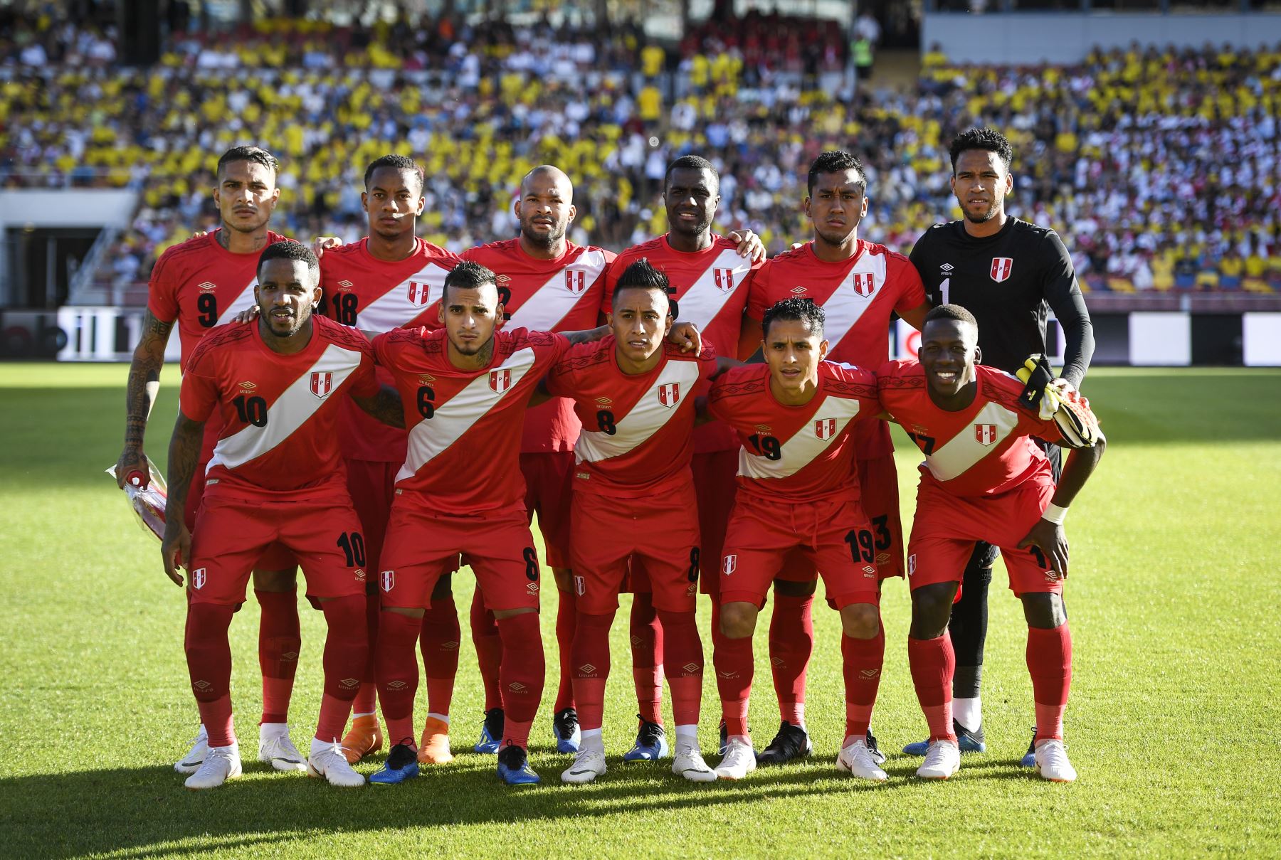 Selección peruana de futbol. Foto: AFP