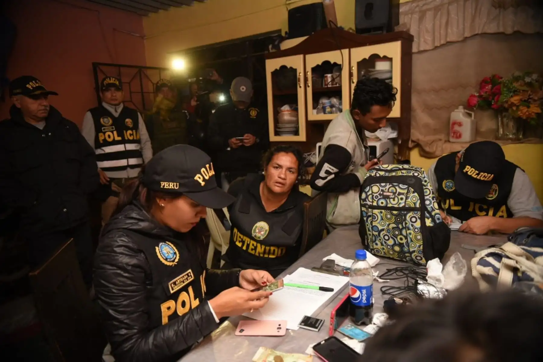 En megaoperativo desarticulan organización criminal dedicada a la extorsión y robo agravado en Chiclayo. ANDINA/Difusión