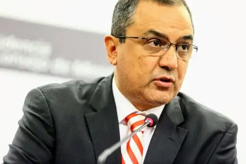 Ministro de Economía y Finanzas, Carlos Oliva. ANDINA/Luis Iparraguirre