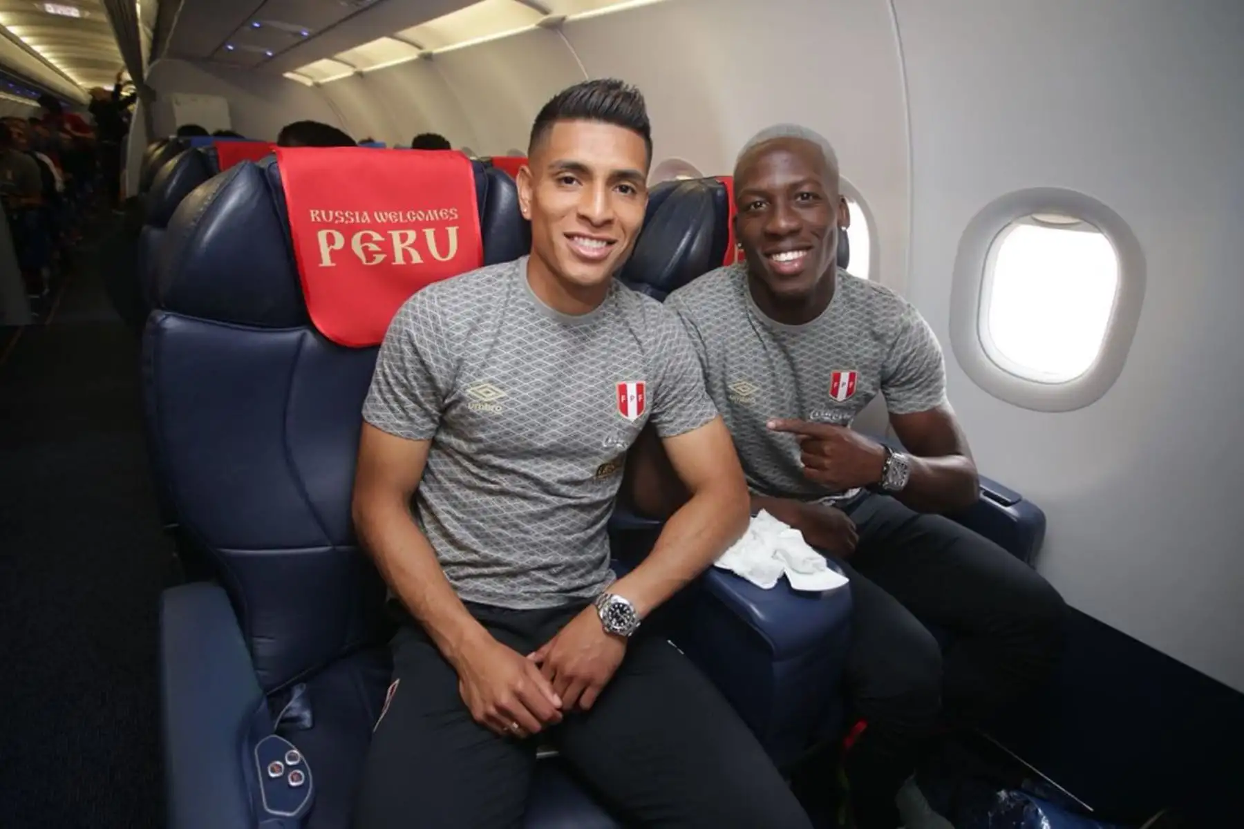 La Selección Peruana viaja a la ciudad de  Saransk, Rusia, donde este sábado a las 11:00 am (hora peruana) enfrentará a Dinamarca. Foto: ANDINA/FPF
