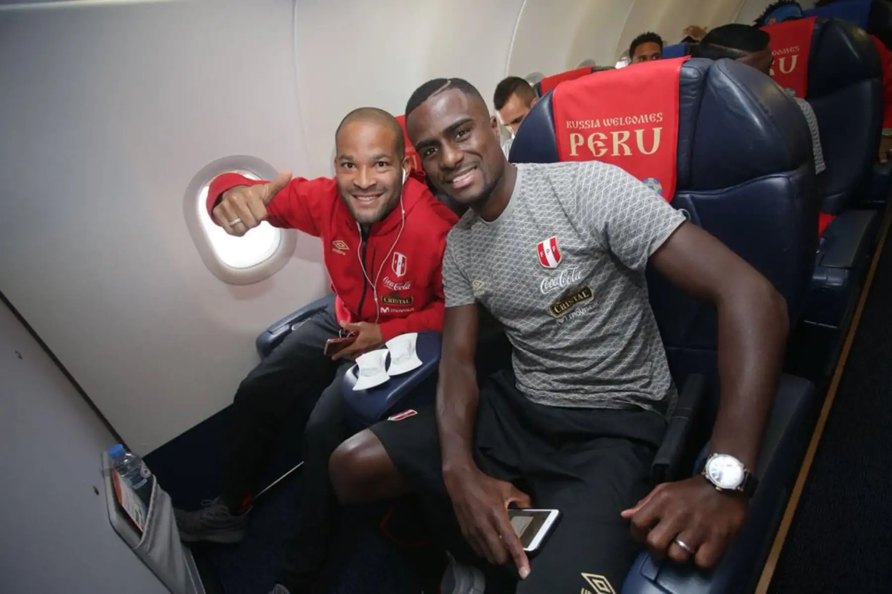 La Selección Peruana viaja a la ciudad de  Saransk, Rusia, donde este sábado a las 11:00 am (hora peruana) enfrentará a Dinamarca. Foto: ANDINA/FPF