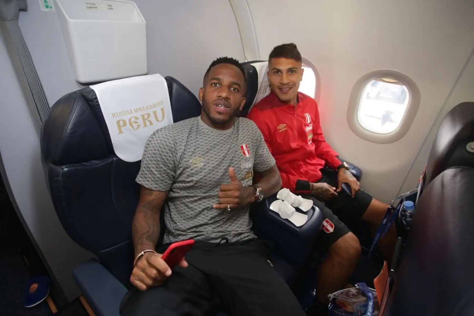 La Selección Peruana viaja a la ciudad de  Saransk, Rusia, donde este sábado a las 11:00 am (hora peruana) enfrentará a Dinamarca. Foto: ANDINA/FPF