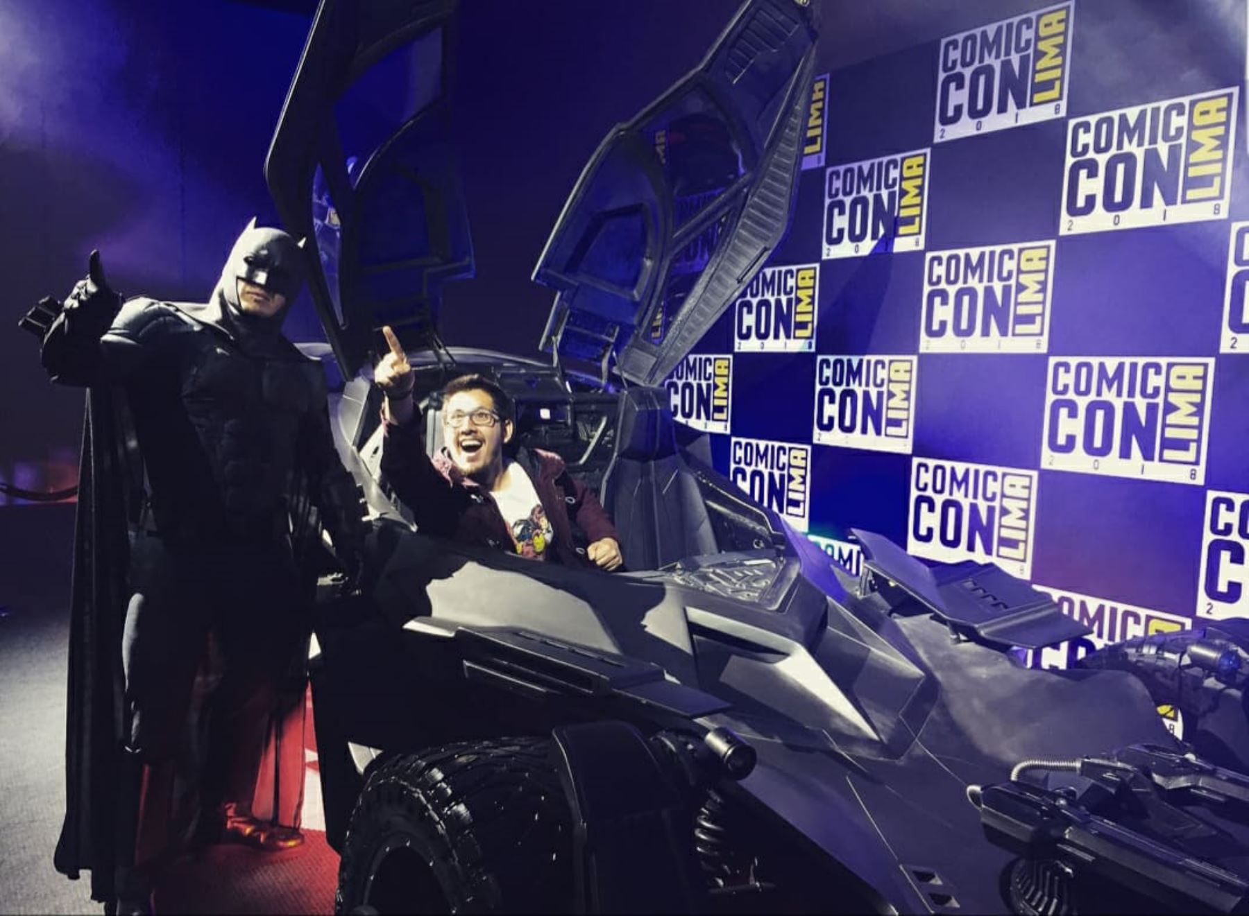 Réplicas de auto utilizados en las grandes producciones se verán en el Comic Con Lima 2018.