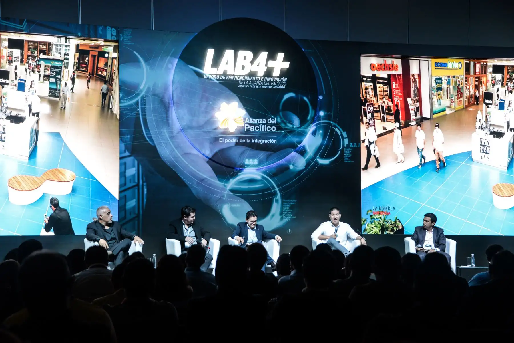 Foro LAB4+ de la Alianza del Pacífico en Medellín.