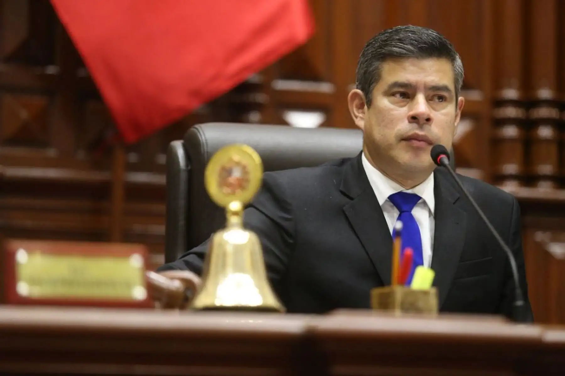 Presidente del Congreso, Luis Galarreta. Foto: Difusión.